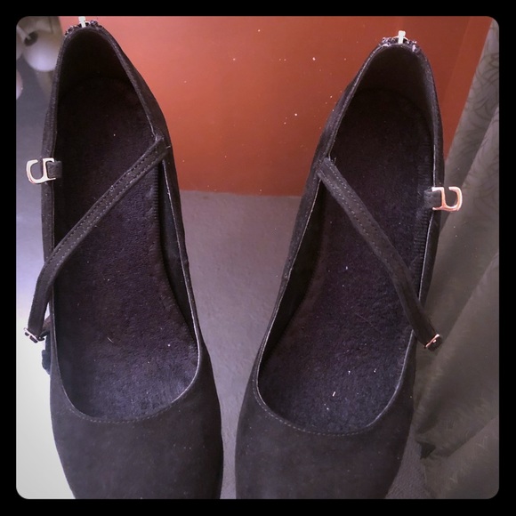 Suede black Aldo wedges - Picture 1 of 2